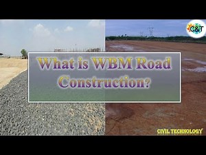 WBM Road Construction Part - 1 | Water Bound Macadam Road | Civil Technology