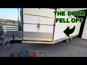 Fixing a Broken Snowmobile Trailer