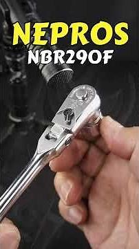 【ラチェット音】KTC-NEPROS(KTCネプロス) NBR290F 1/4DR 90‑tooth フレックスラチェットハンドル 【工具図鑑】