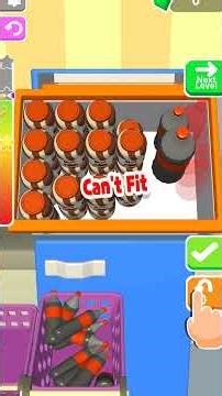 Fill the fridge gameplay video level 01 #puzzle #puzzlegame #gaming #fillthefridge #gameplayshorts