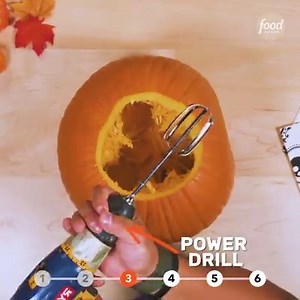 24M views · 23K reactions | 1. Cut the BOTTOM off your pumpkin, not the top! 勞  勞 Plus 4 more carving hacks — yes, there's a drill involved. Catch new #HalloweenWars Sundays at 9|8c, then BROWSE OUR BEST HALLOWEEN RECIPES: https://foodtv.com/Halloween | Food Network | Facebook