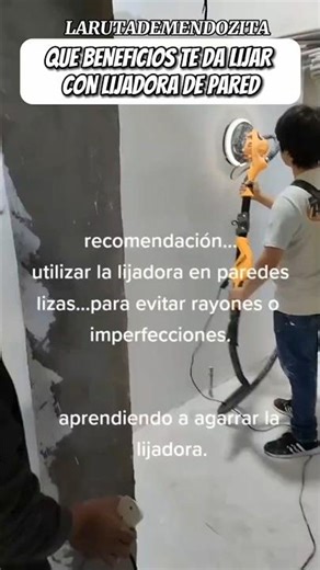 What are the benefits of sanding with a wall sander?