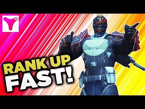 Destiny 2: FASTEST Ways To RANK UP!