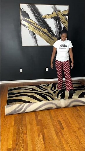 Formal Living Room Decor | Elegant Styling With Zebra Rug 🦓✨