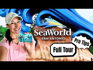 SeaWorld San Antonio Full Park Tour + Pro Tips🎢 | Spooktacular & Howl O Scream Merch & Event Update