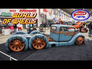2022 Indianapolis World of Wheels Pt 1 | Street Rods, Muscle Cars, Race Cars & More | ISCA | 4K