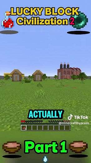 Civilization Lucky Block 2 Part 1 Minecraft Mod Showcase