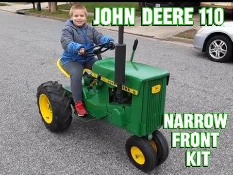 John Deere Narrow Front 110 Garden Tractor