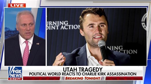 It's clear that the shot on Charlie Kirk was a 'political assassination,' says Rep. Steve Scalise