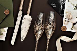 Personalized Wedding Cake Knife and Server for Bride and Groom, Wedding Cake Cutter Set, Wedding Gifts Anniversary, Cake Cutting Server Set - Etsy
