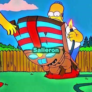Homer y Bart en una loca búsqueda del tesoro #simpsons #thesimpsons