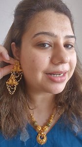 Step into the festive glow with our 92.5 Pure Silver Screw Back Temple Earrings – gold-plated to perfection and just like real! 🌟 Whether it’s a wedding, pooja, or festive celebration, these hallmarked beauties are a timeless treasure. Can be repolished and re-loved for years! 💛 Traditional elegance. Heirloom charm. From Aahanya Jewels. 📩 To Book WhatsApp on 9667669051 #TempleJewelry #925SilverJewelry #GoldPlatedEarrings #FestiveJewels #WeddingReady #PoojaLook #SouthIndianJewelry #Traditional