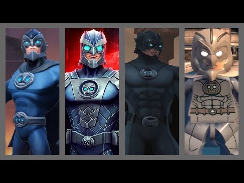 Evolution of "Owlman" in Video Games (DC Comics) (Crime Syndicate)