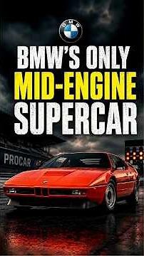 Why The BMW M1 Became The Brand's Rarest Performance Legend #bmwm1 #bmwclassic #supercarhistory