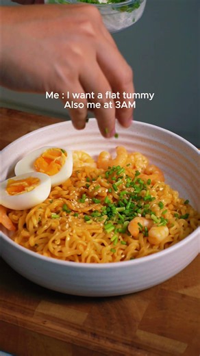 want some budalk midnight snack 🍝