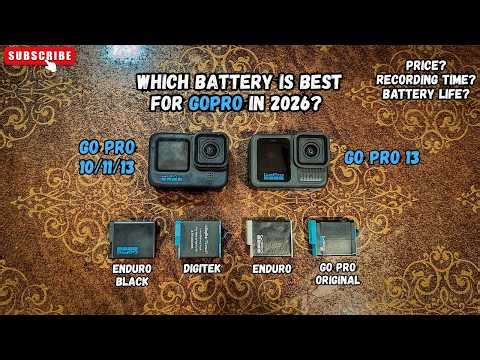 Which GoPro Battery is Best in 2026? Full Comparison & Runtime Test