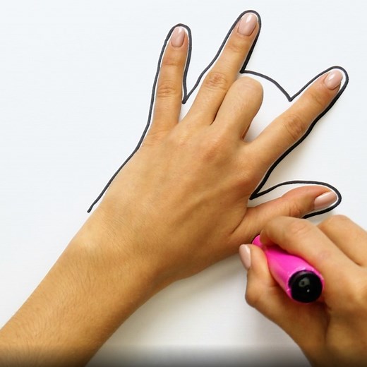 16M views · 172K reactions | Easy drawing art hacks for creative parents and kids! Let's try right now! | 5-Minute Crafts | Facebook