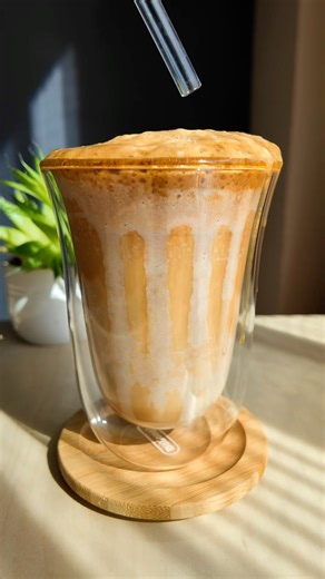 Condensed milk dalgona coffee ☕️