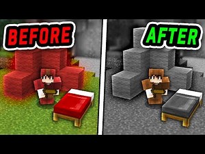BED WARS WITH NO COLOR?! (Minecraft Texture Pack Challenge)