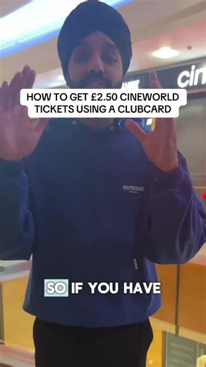 🛒 Here's how to get £2.50 Cineworld tickets this mont using Tesco Clubcard Even if you don't have 250 points, you can use a minimum of 50 points #tesco #clubcard #bargain
