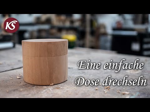 Basiswissen drechseln 6/11 - Eine einfache Dose drechseln