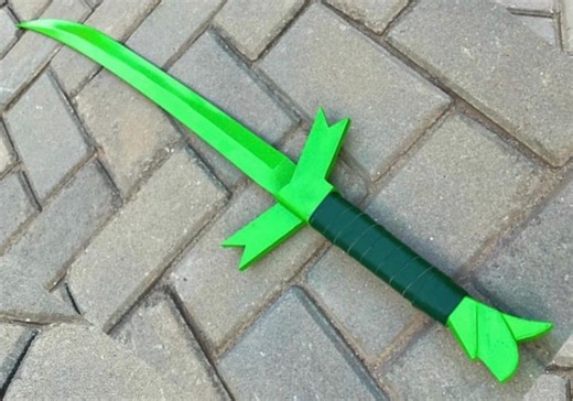 Finn’s Grass Sword Replica – Adventure Time Inspired Handmade Collectible , Fantasy Cosplay Display Piece , Artisan Gift for Fans - Etsy