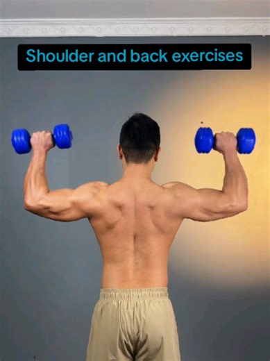 💯💪A set of effective exercises to improve posture and strengthen the supporting muscles #fitness #chest #muscle #mancuernas #músculo