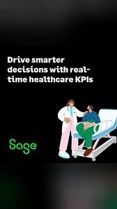 Empower your healthcare finance team with real-time KPIs and insights designed to drive smarter decisions. See a demo. | Sage
