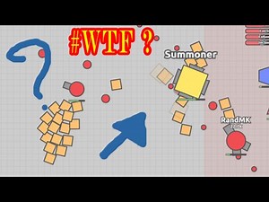 DIEP.IO NEW HACKED MOTHERSHIP ? SUMMONER ?! || HOW TO USE ? || MOST POWERFULL TANK IN DIEP.IO !!