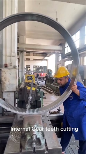 Internal Gear Teeth Cutting | Manufacturing Process #gear #teethcutting #teeth