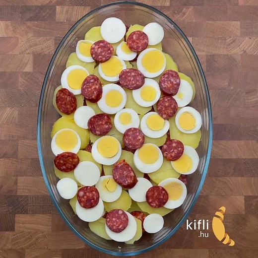 Rakott krumpli recept