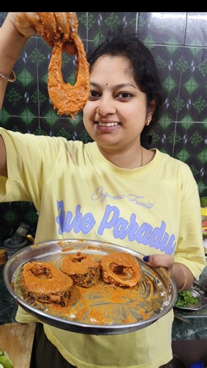 Cooked His Favourite Dish With Love ❤️ | Fish Fry Recipe #Chandudivya #couplemoments #cooking