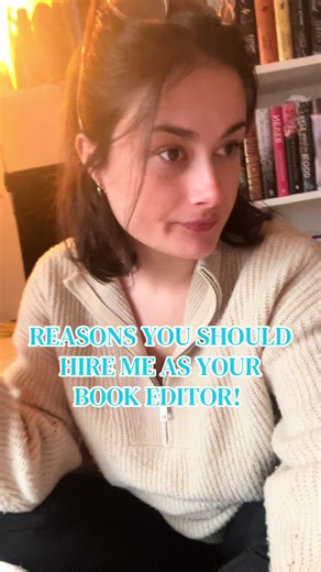 If you want an editor who’ll become your biggest supporter and your friend, you’ve found one! I love building genuine connections with my authors, making the editing process not only helpful, but actually fun. That way, revising your manuscript feels way less daunting. ✨ I’ve got a client intake form in my bio, and my website is coming soon—so we can get started on your story ASAP! #BookEditor #IndieAuthors #WritingTips #AmWriting #ManuscriptHelp
