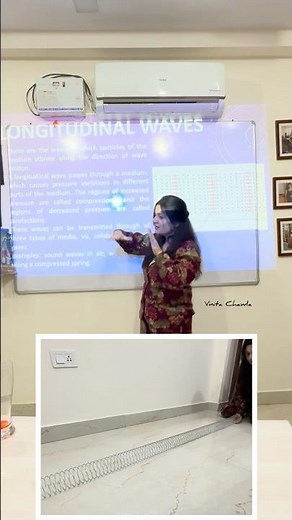 Longitudinal Waves #longitudinal #waves #slinky #physics #activities #physics #compression