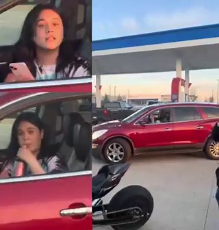 Woman inhaled Whip-Its (nitrous oxide from whipped cream chargers) mid-argument while driving. 👀😳
