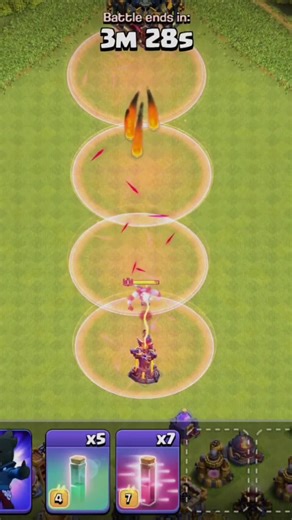 Unstoppable Invisibility Spell Glitch! 😱 #CoC