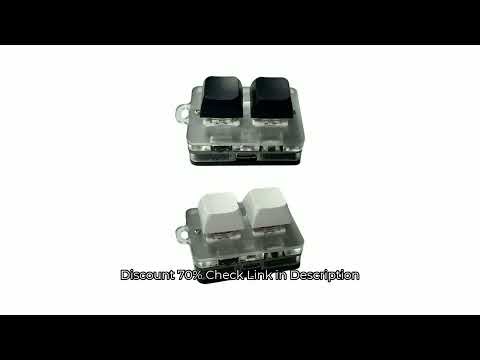 Two-button Customize Mini Keyboard Bluetooth 2.4Ghz Wireless RGB Macro Programming Mechanical Keybo