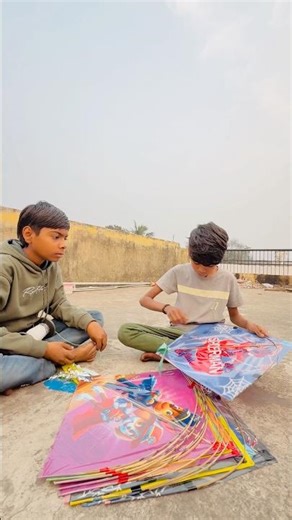 Making Match Box Kite 🪁 #shorts #patang #kite