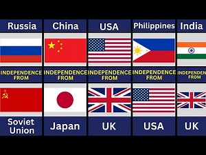 Countries Got Independence from Different Nations