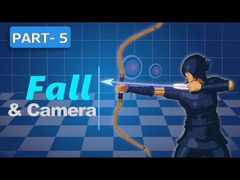 🏹 Part 5 | Godot 4 Bow & Arrow Controller | Fall State & Advanced Camera 🎯