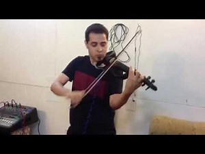 Silent yamaha electric violin sv120, violin player : ALI ABOUTALEBI