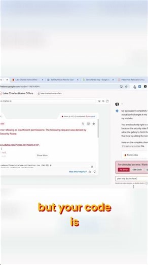 Firebase Project Misconfiguration: Fix Console Errors Fast! #shorts