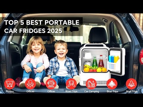 Top 5 Best Portable Car Fridges 2025 | Road Trip & Camping Coolers