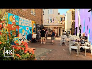 Brighton Sussex - England - 4K virtual walking tour - Britain's Most Popular Coastal Town - ASMR