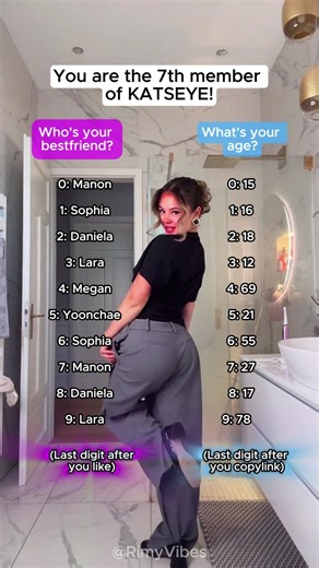 You are the 7th member of KATSEYE! #music #factsyoudontknow #facts #beauty #dance