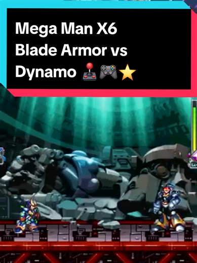 Mega Man X6: Blade Armor vs Dynamo Showdown