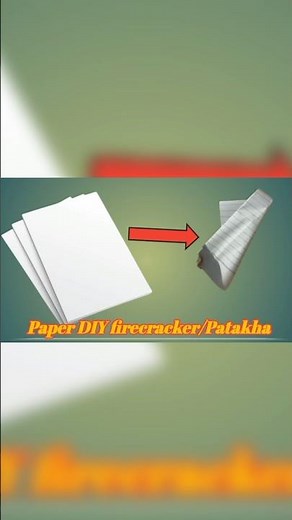 How to make DIY firecracker 🧨 💥from Paper | DIY FIRECRACKER 💥| Paper crafts| #viralshorts #shorts