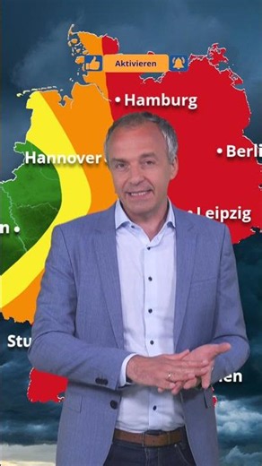 ⚠️ Severe storms threatening Germany on Friday!