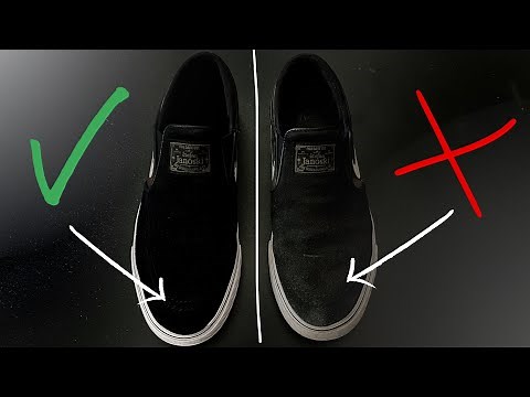 🧼 Como LIMPIAR zapatillas de GAMUZA NEGRA