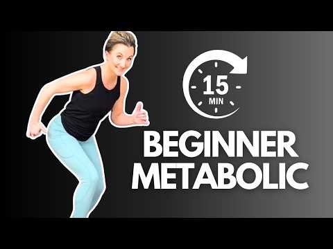 15-Minute Beginner Metabolic Workout (No Equipment!)